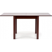 Stół rozkładany kwadratowy GRACJAN 80x80 ciemny orzech Halmar