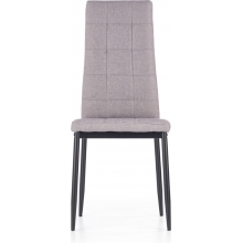 Krzesło tapicerowane pikowane K292 popielate Halmar