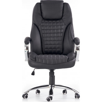 Fotel gabinetowy KING czarny Halmar