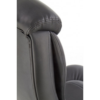 Fotel gabinetowy QUAD czarny Halmar