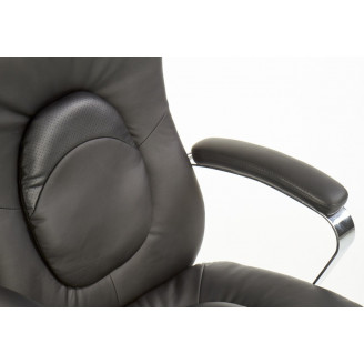 Fotel gabinetowy QUAD czarny Halmar