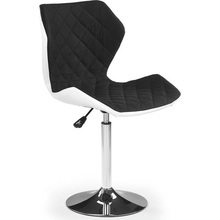 Krzesło młodzieżowe do biurka MATRIX II biało-czarne Halmar.