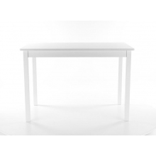 Stół prostokątny Fiord 110x70 biały Signal do salonu, kuchni i jadalni.