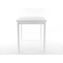 Stół prostokątny Fiord 110x70 biały Signal