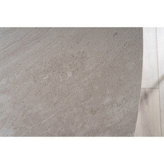 Stół rozkładany z marmurowym blatem Armani Ceramic 160x90 szary marmur Signal