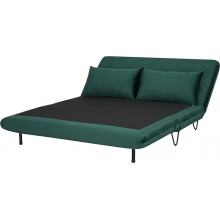Sofa tapicerowana rozkładana Zenia zielona Signal