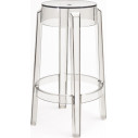 Stołek barowy Duch 75 transparentny D2.Design do kuchni, restauracji i baru.