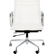 Fotel gabinetowy z siatki CH1171T biała siatka D2.Design