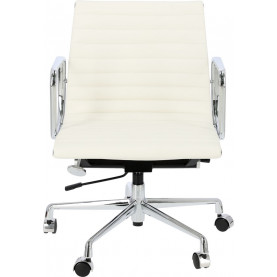 Fotel biurowy gabinetowy CH1171T biała skóra D2.Design do biurka. 2