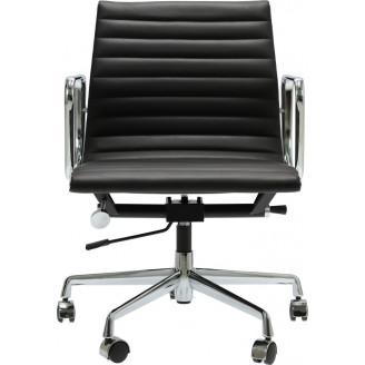 Fotel gabinetowy gabinetowy CH1171T czarna skóra D2.Design