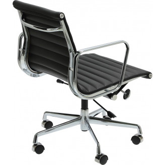 Fotel gabinetowy gabinetowy CH1171T czarna skóra D2.Design