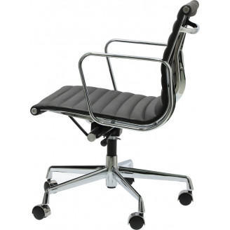 Fotel gabinetowy gabinetowy CH1171T czarna skóra D2.Design