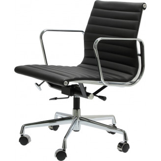 Fotel gabinetowy gabinetowy CH1171T czarna skóra D2.Design