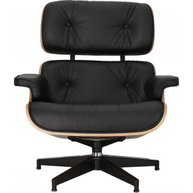 Designerski Fotel obrotowy Vip czarny/ebony D2.Design do salonu i sypialni. 2
