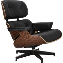 Fotel skórzany obrotowy Vip czarny/ebony D2.Design