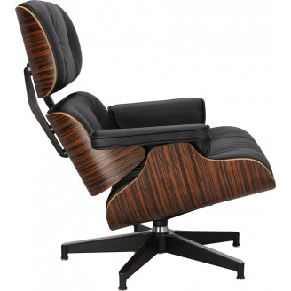 Fotel skórzany obrotowy Vip czarny/ebony D2.Design
