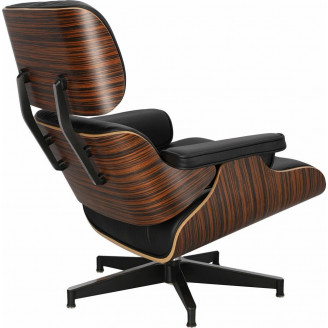 Fotel skórzany obrotowy Vip czarny/ebony D2.Design