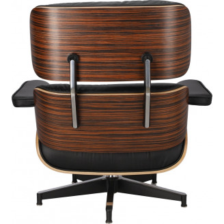 Fotel skórzany obrotowy Vip czarny/ebony D2.Design