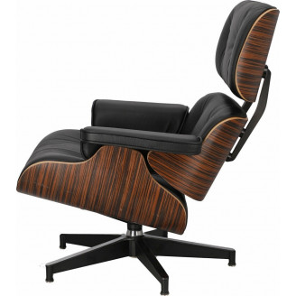 Fotel skórzany obrotowy Vip czarny/ebony D2.Design