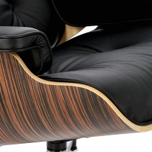 Fotel skórzany obrotowy Vip czarny/ebony D2.Design