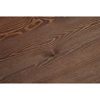 Hoker metalowy z drewnianym siedziskiem Paris Wood 75 czarny/sosna orzech D2.Design