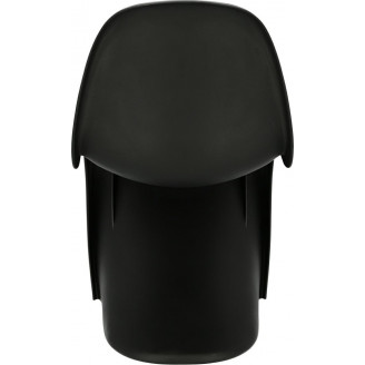 Krzesło designerskie z tworzywa Balance PP czarne D2.Design