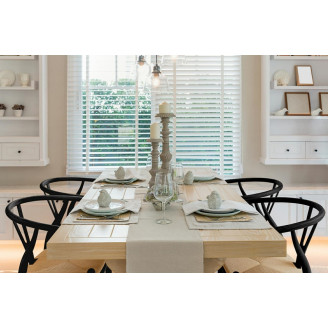Krzesło drewniane skandynawskie Wicker czarny/beż D2.Design