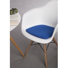 Poduszka dekoracyjna na krzesło Arm Chair niebieska Intesi