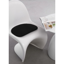 Poduszka dekoracyjna na krzesło Balance czarna Intesi