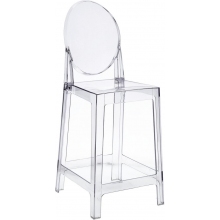 Krzesło barowe przezroczyste Viki 65 D2.Design