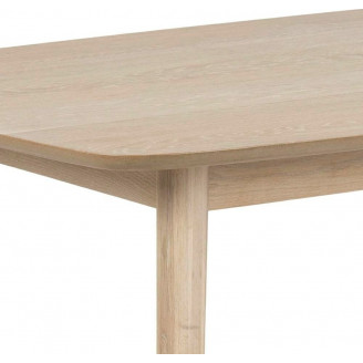 Stół prostokątny skandynawski Nagano 150x80 dąb bielony Actona