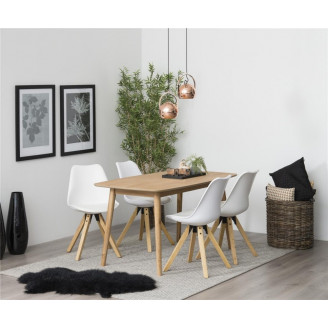 Stół prostokątny skandynawski Nagano 150x80 dąb Actona