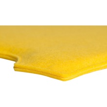 Stylowa Poduszka na krzesło Royal żółta D2.Design