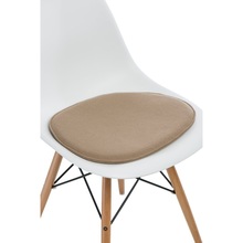 Stylowa Poduszka na krzesło Side Chair beżowa D2.Design