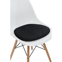 Stylowa Poduszka na krzesło Side Chair czarna D2.Design
