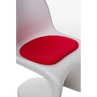 Stylowa Poduszka dekoracyjna na krzesło Balance czerwona D2.Design