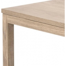 Skandynawski Zestaw stolików drewnianych Cornus dąb bielony Actona do salonu.