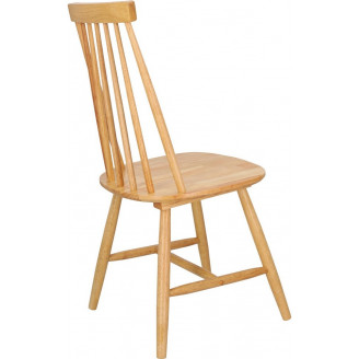 Krzesło drewniane "patyczak" prl Wopy naturalne Intesi