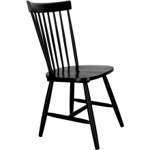 Krzesło drewniane "patyczak" prl Tulno czarne Intesi