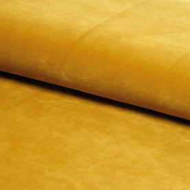 Sofa welurowa 2 osobowa Karo Velvet 140cm curry/buk Signal 2