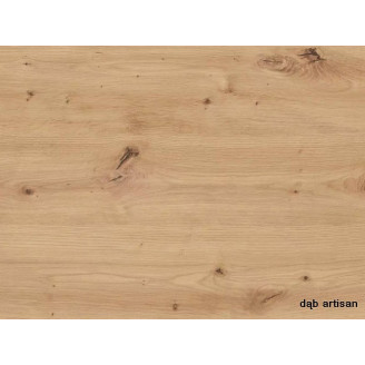 Stół loft rozkładany Presto 140x80cm dąb artisan/czarny Signal